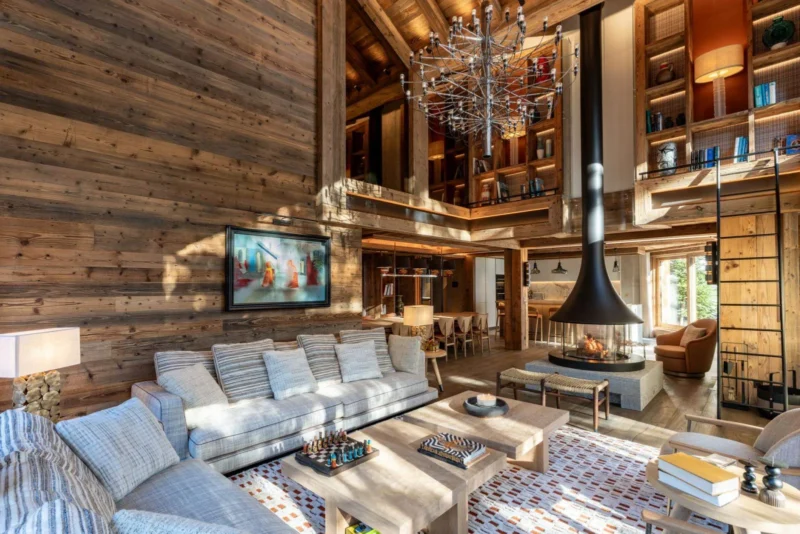 Chalet Alice, Méribel. Image c/o Luxury Chalet Company.